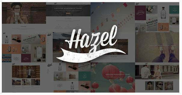 hazel wordpress theme