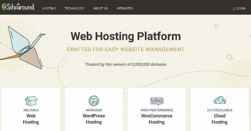 siteground - WordPress Hositng