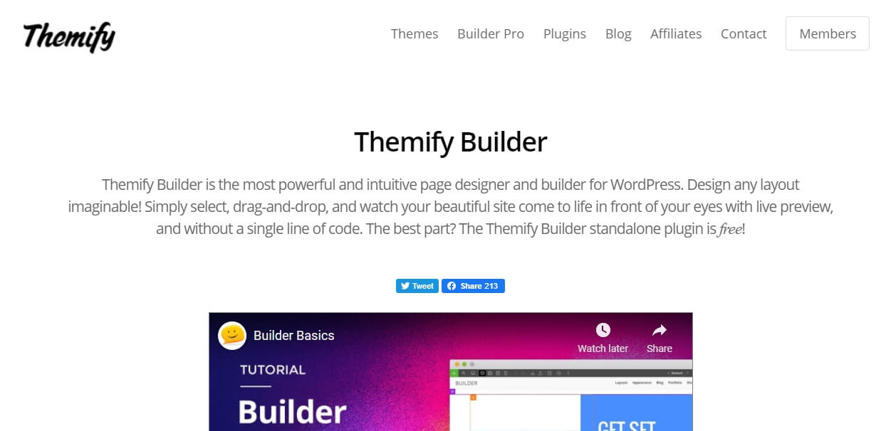 Themify Best WordPress Page Builder Plugins 2022