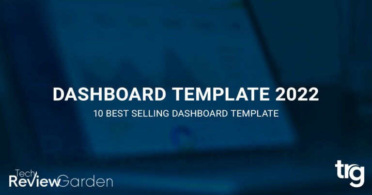 10 Best Selling Admin Dashboard Template 2022 Thumbnail | TechReviewGarden