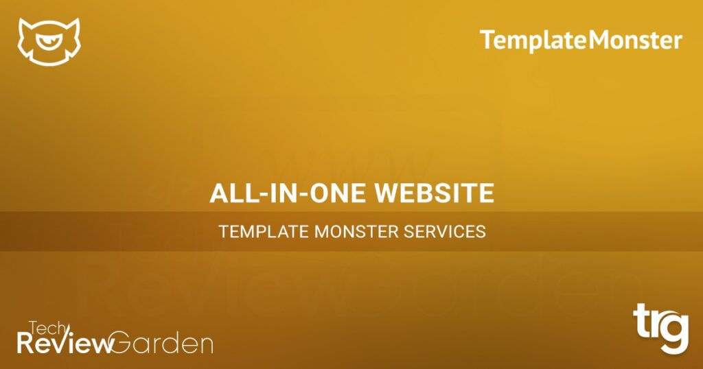All in One Ready to Use Website Template Monster Services | TechReviewGarden