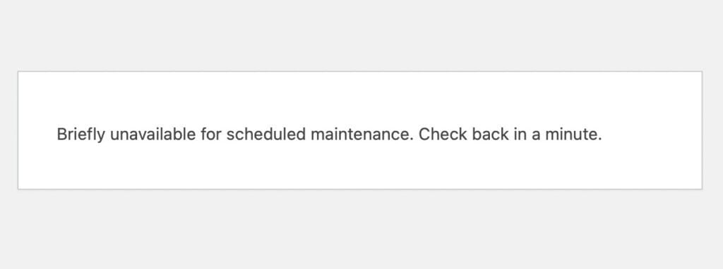 briefly-Unavailable-for-Scheduled-Maintenance-Error-Check-Back-in-a-Minute