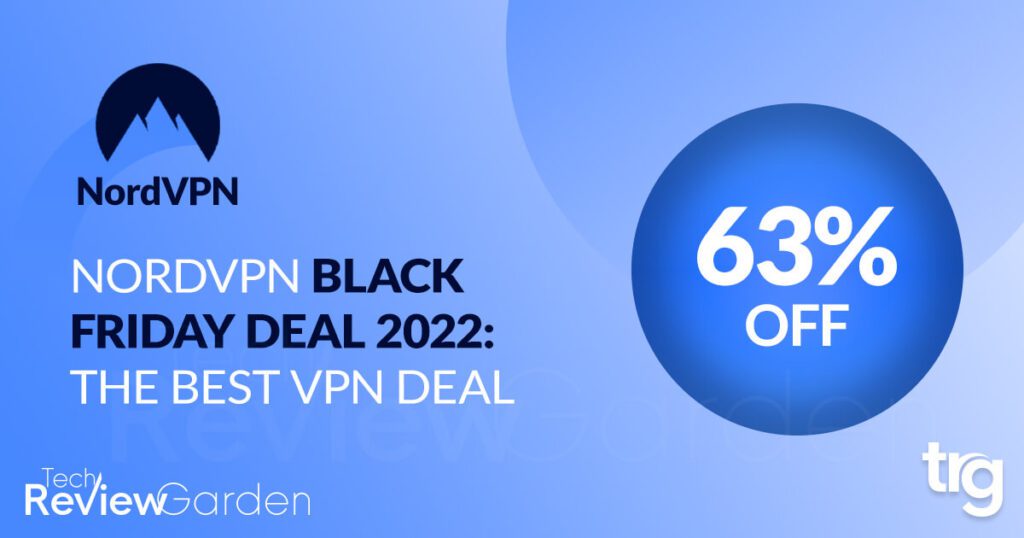 NordVPN Black Friday Deal 2022 Best VPN Deal Thumbnail | TechReviewGarden